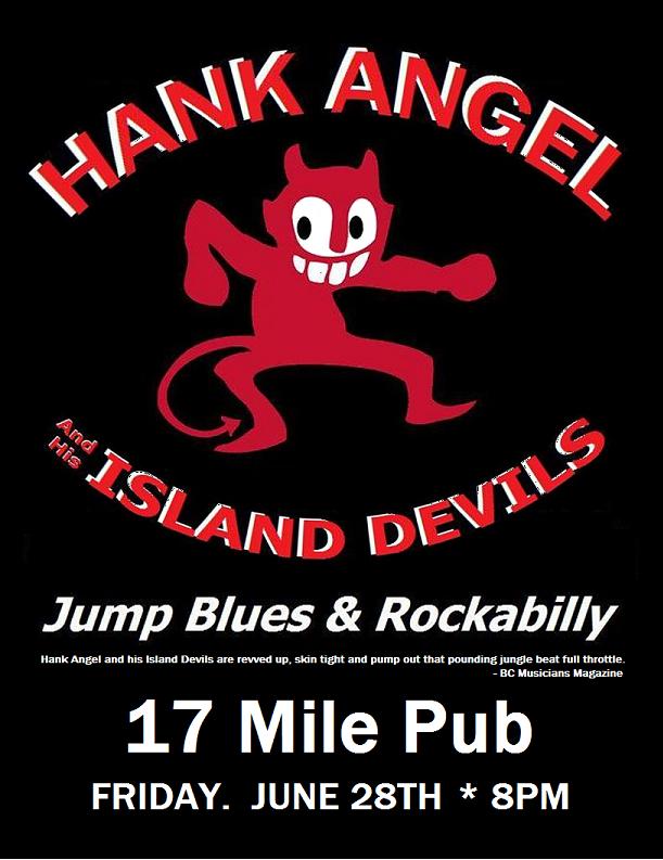 HANK ANGEL and his ISLAND DEVILS @ The 17 Mile Pub - Jun 28, 2019