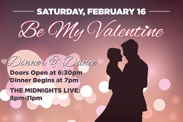 Be My Valentine: Eric Emde, The Midnights, Nick La Riviere, Jon Baglo @ Elements Casino - Victoria Feb 16 2019 - May 9th @ Elements Casino - Victoria