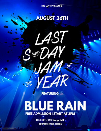 Blue Rain Sunday Jam at the Loft: Blue Rain @ The Loft (Victoria) Aug 26 2018 - Jun 5th @ The Loft (Victoria)