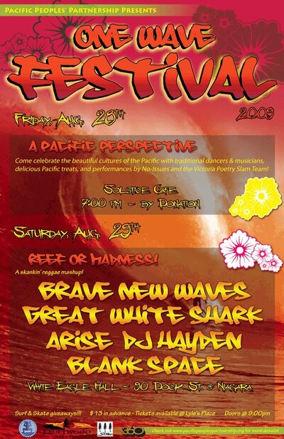 Louise performs with Reggae/Kaneka 