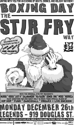 The Original Stir Fry Crew!, Murge, Salamander, Just B, Verse, Demoe One, Kia Kadiri, Rebecca, Wood @ Element Dec 26 2005 - May 8th @ Element