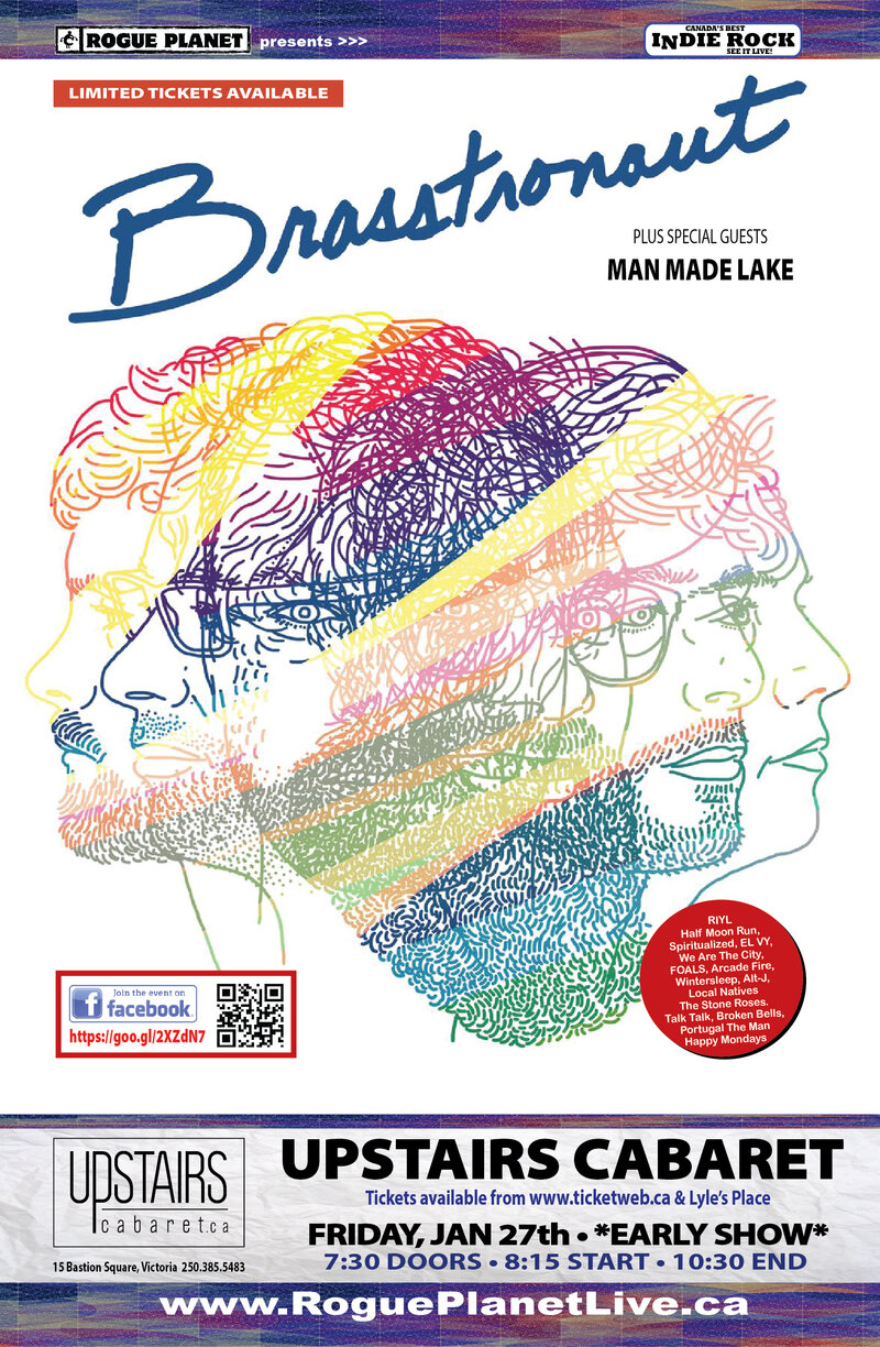Brasstronaut, Man Made Lake @ Upstairs - Jan 27, 2017
