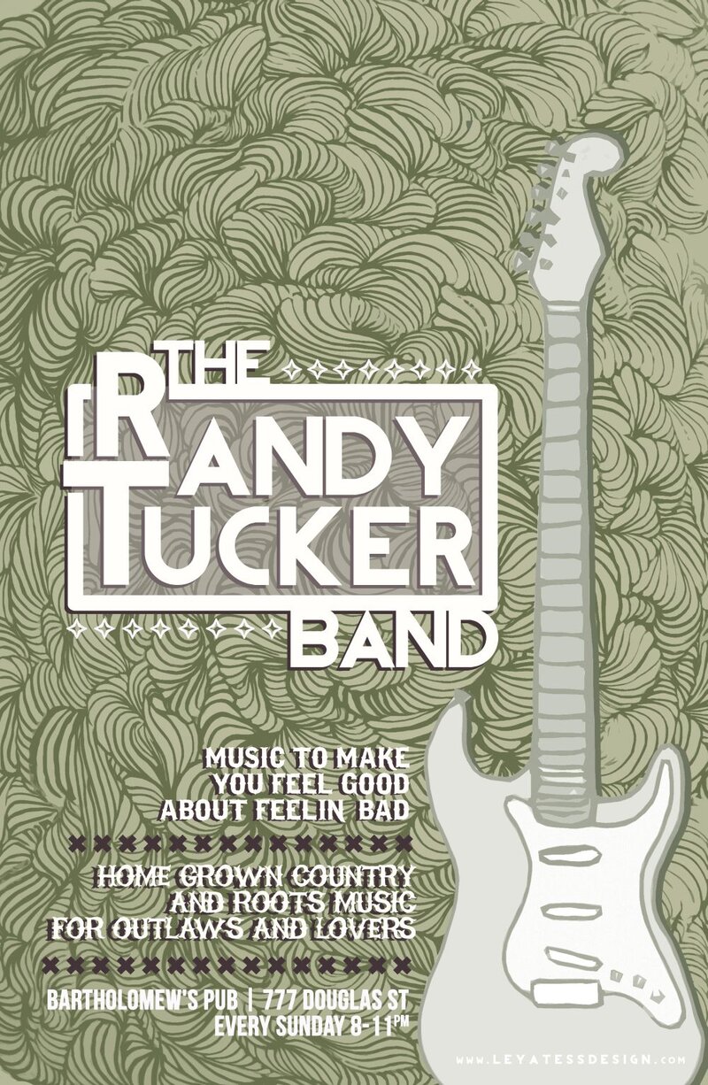 Every Sunday evening at Bart's: The Randy Tucker Band @ Bartholomew's Pub May 12 2013 - May 6th @ Bartholomew's Pub