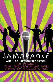 Jamaraokee, Karaoke with a Live Band!: The Party on High Street @ Felicita's Pub - Oct 24, 2011