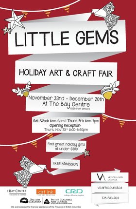 Little Gems Holiday Art & Craft Fair @ Fort Street Gallery Nov 23 2017 - Jun 13th @ Fort Street Gallery