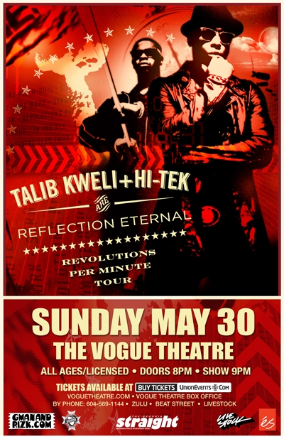 Talib Kweli & Hi-Tek (Reflection Eternal): Talib Kweli & Hi-Tek @ Livestock - May 30, 2010