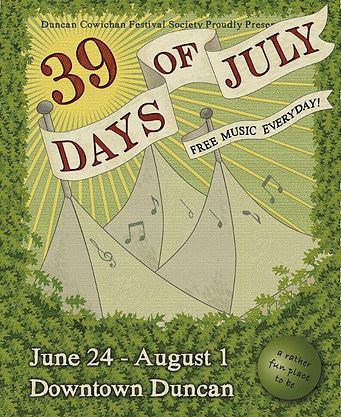 39 Days of July @ Charles Hoey Memorial Park Jun 24 2016 - May 7th @ Charles Hoey Memorial Park