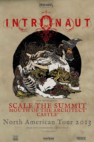 Intronaut, Scale the Summit, Mouth of the Architect, Seven Nines and Tens, The Nautilus, Witch Of The Waste @ Rickshaw Theatre Jun 6 2013 - May 8th @ Rickshaw Theatre