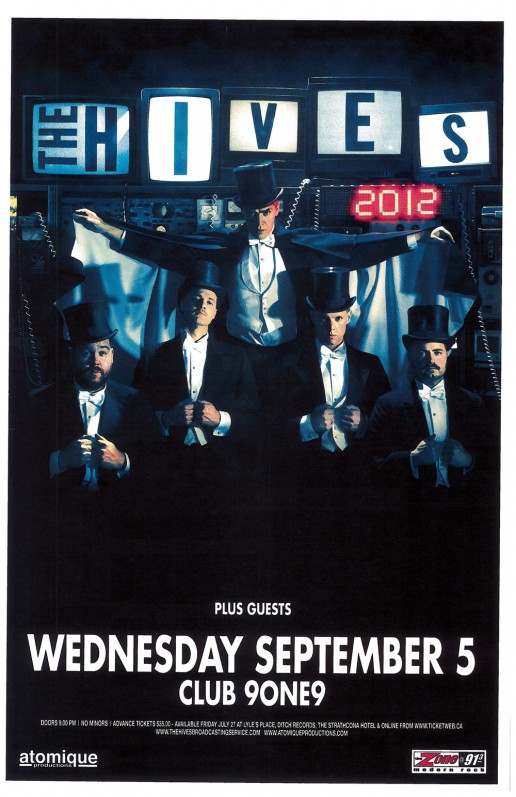 The Hives, Fidlar @ Distrikt Dec 31 1969 - May 12th @ Distrikt