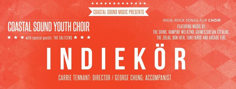Indiek&ouml;r: Coastal Sound Youth Choir  @ Oak Bay United Church Jun 9 2016 - May 6th @ Oak Bay United Church
