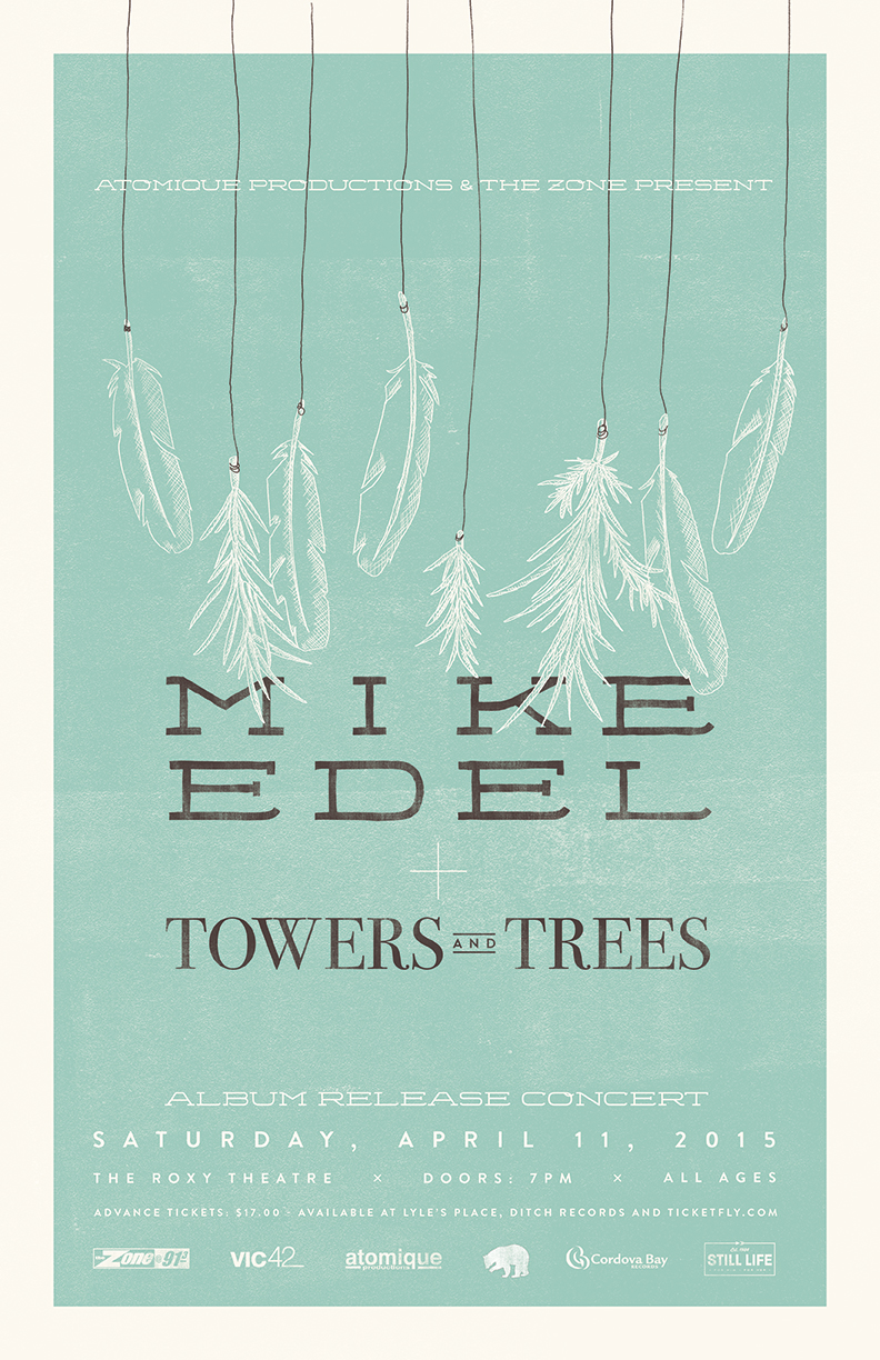 Mike Edel, Towers and Trees @ Blue Bridge Repertory Theatre Apr 11 2015 - May 6th @ Blue Bridge Repertory Theatre
