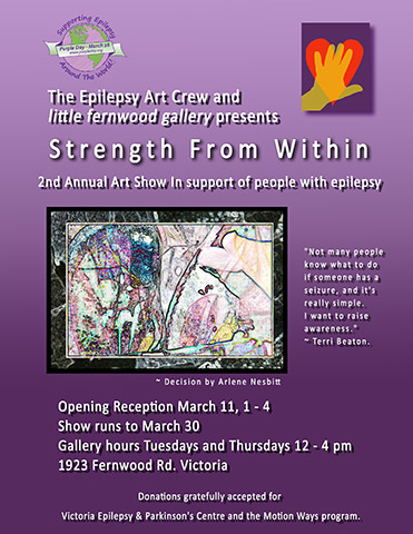 Strengh From Within @ Little Fernwood Gallery Mar 14 2017 - Apr 30th @ Little Fernwood Gallery