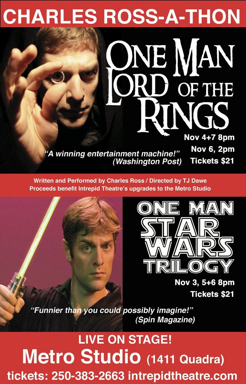 One-Man Star Wars Trilogy - LIVE: Charles Ross @ Metro Studio - Nov 03, 2010