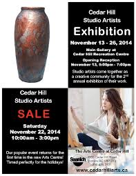 Cedar Hill Studio Artists Holiday Sale @ The Arts Centre at Cedar Hill  Nov 22 2014 - Jun 8th @ The Arts Centre at Cedar Hill 