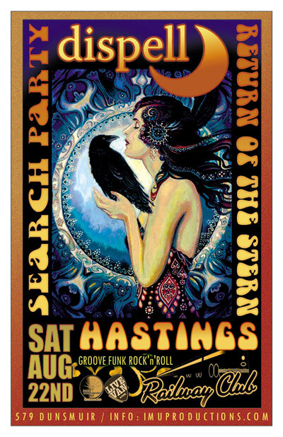 Dispell, Hastings, Return of the Stern, Search Party @ Railway Club Aug 22 2015 - May 10th @ Railway Club