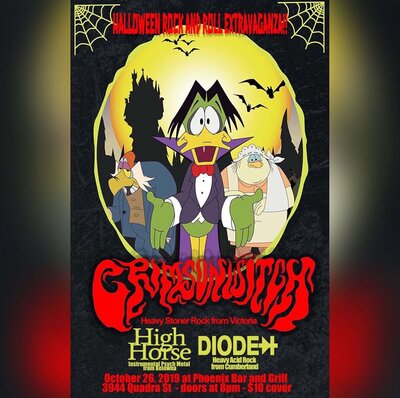 Halloween Party: Crimson Witch, High horse , Diode @ The Phoenix Bar and Grill Oct 26 2019 - Jun 4th @ The Phoenix Bar and Grill