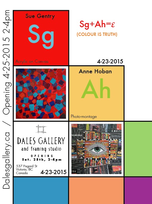 Colour is Truth: Sue Gentry, Anne Hoban @ Fortune Gallery - Apr 24, 2015