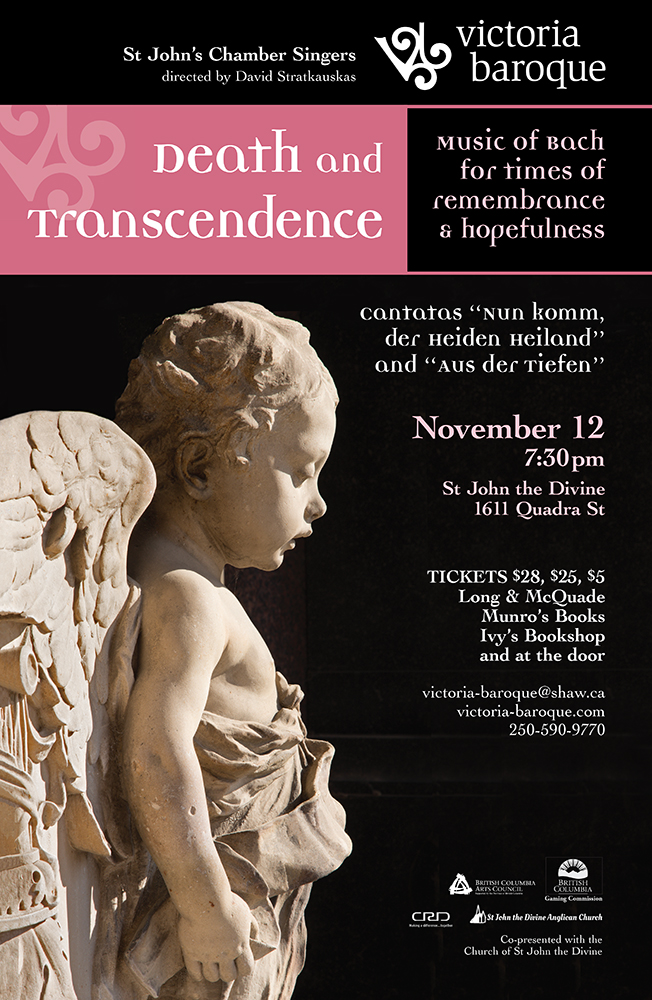 Victoria Baroque: Death and Transcendence: Victoria Baroque with St John's Chamber Singers @ St. John The Divine Nov 12 2017 - May 5th @ St. John The Divine