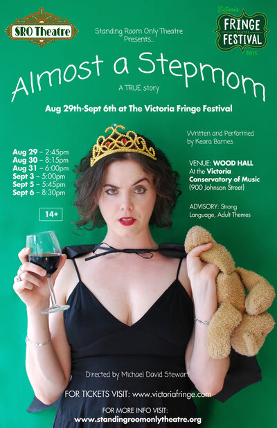 Almost a Stepmom: Keara Barnes @ Robin and Winifred Wood Recital Hall - Victoria Conservatory of  - Aug 29, 2015