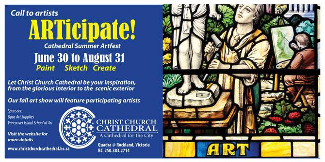 ARTicipate! @ Christ Church Cathedral  - Jul 09, 2018