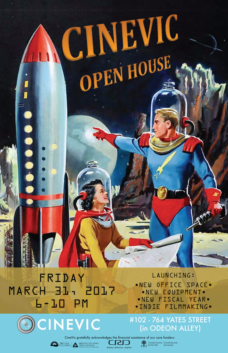 CineVic Lounge & Open House @ CineVic Society Of Independent Filmmakers - Mar 31, 2017