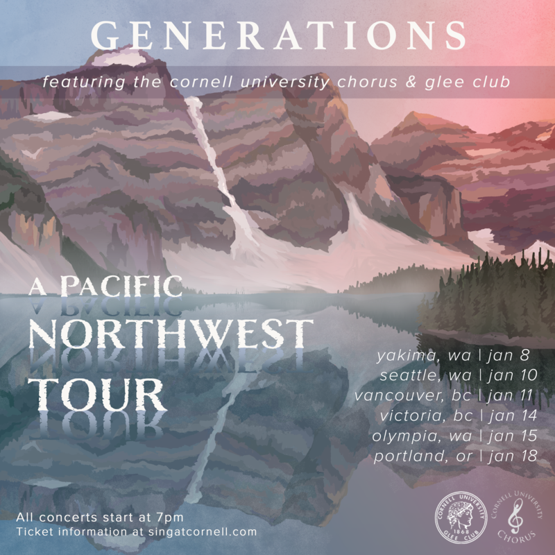 Pacific Northwest Tour - Victoria: Cornell University Chorus and Glee Club @ Christ Church Cathedral  Jan 14 2020 - Jun 12th @ Christ Church Cathedral 