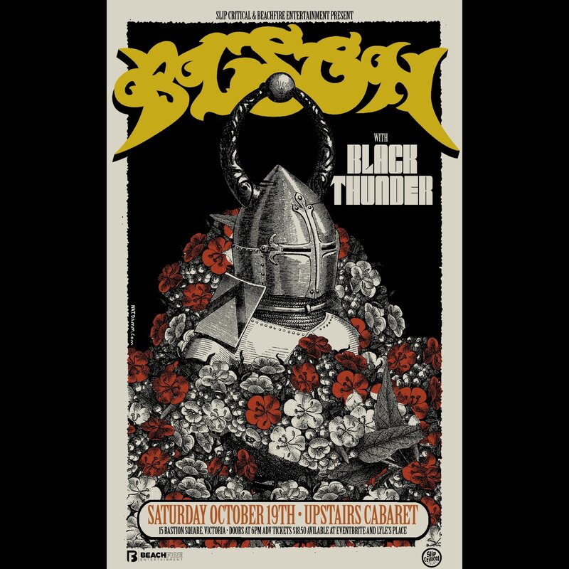 Bison, Black Thunder @ Upstairs Oct 19 2019 - May 7th @ Upstairs