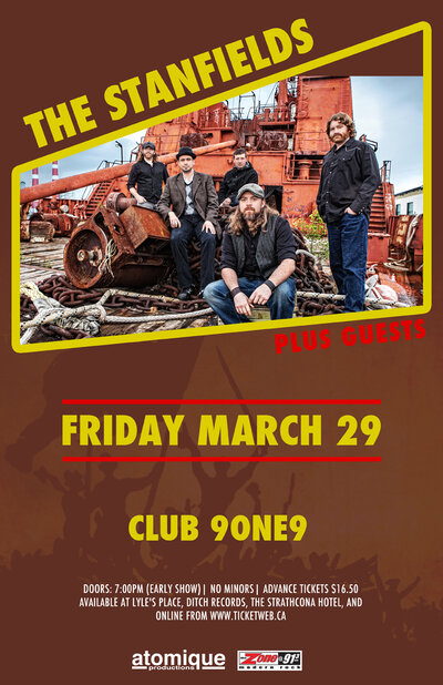 The Stanfields, On Call Heroes @ Distrikt Mar 29 2013 - May 7th @ Distrikt