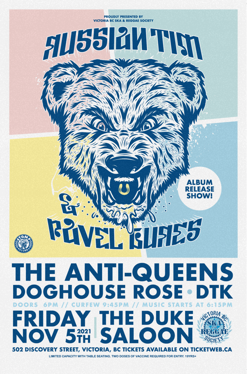 Russian Tim & Pavel Bures Album Release! - May 2nd @ The Duke Saloon