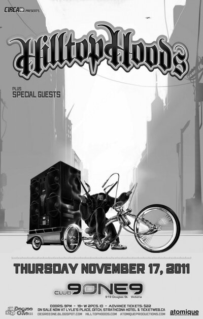 Hilltop Hoods, Sweatshop Union @ Distrikt Nov 17 2011 - May 6th @ Distrikt