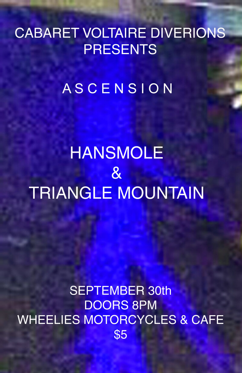 Ascension: HANSMOLE, Triangle Mountain @ Wheelies Motorcyles - Sep 30, 2016