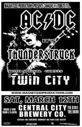 Thunderstruck, TWINCITY @ Central City Brewing Company - Mar 12, 2005
