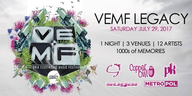 Frequency Saturdays: VEMF LEGACY: JAMES FLAVOUR, Mykee, AudioFox @ Copper Owl Jul 29 2017 - May 6th @ Copper Owl