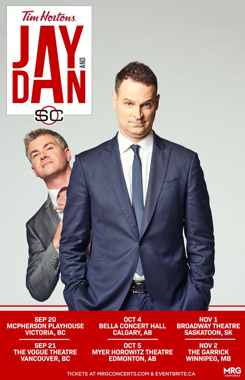 The Jay & Dan Podcast @ McPherson Playhouse Sep 20 2019 - Jun 4th @ McPherson Playhouse