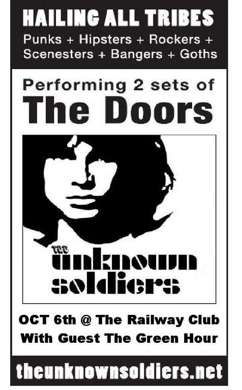 The Unknown Soldiers, The Green Hour @ Railway Club Oct 6 2007 - May 6th @ Railway Club