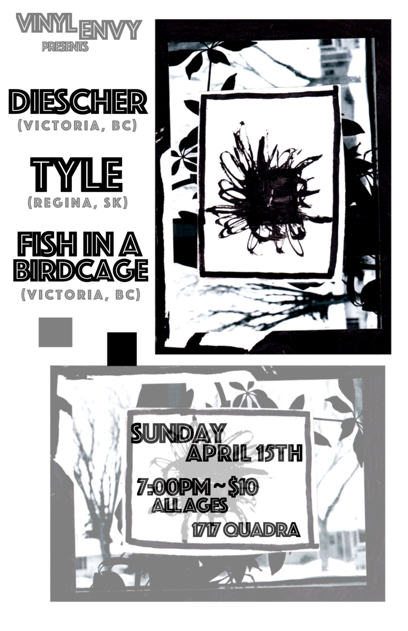 Fish in a Birdcage, Tyle, Diescher @ Vinyl Envy Apr 15 2018 - Jun 4th @ Vinyl Envy