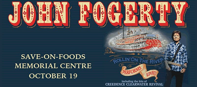 Rollin' on the River: John Fogerty @ Save-On-Foods Memorial Centre - Oct 19, 2016