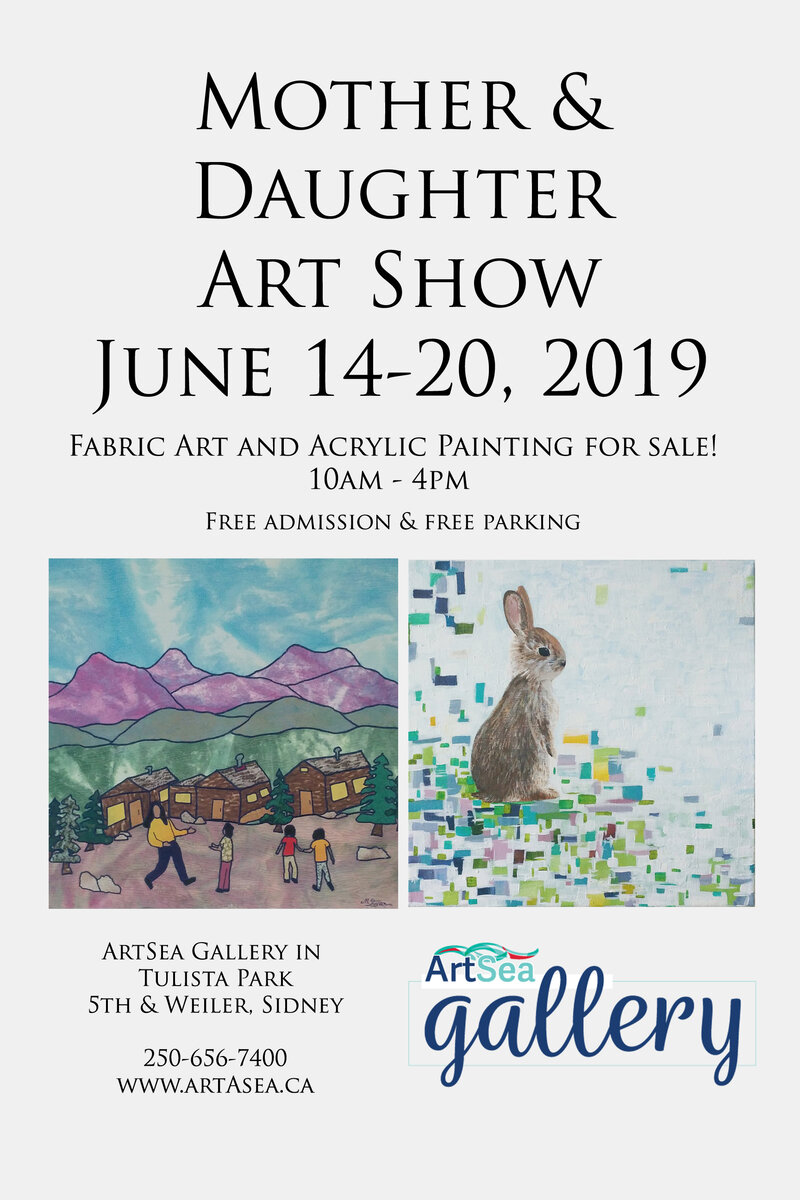 Mother & Daughter Art Show: Margo Styan, Selena Styan @ ArtSea Gallery Jun 14 2019 - Jun 11th @ ArtSea Gallery