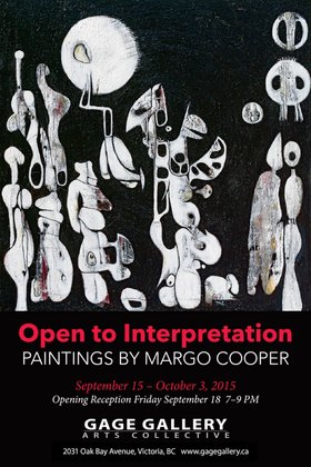 Margo Cooper @ Gage Gallery Arts Collective Sep 15 2015 - Jun 10th @ Gage Gallery Arts Collective