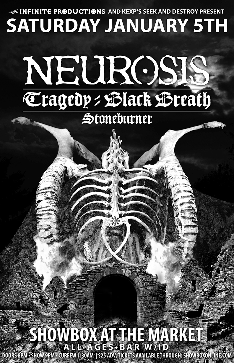 Neurosis, Tragedy, Black Breath, Stoneburner @ Showbox at the Market - Jan 05, 2013