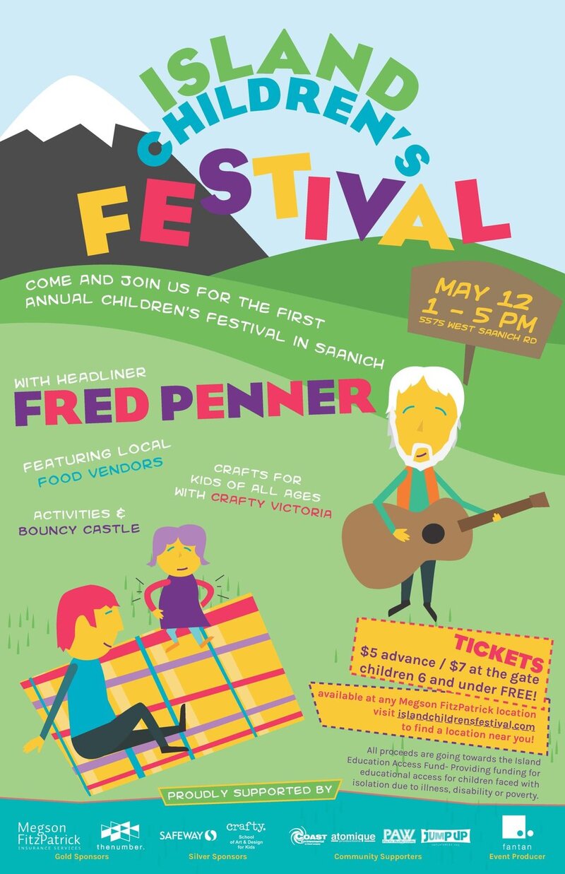 Fred Penner, Belly Dancing, Face Painting, Bouncy Castle, Story Telling, Miss Natasha Enquist @ First Unitarian Church of Victoria Dec 31 1969 - May 13th @ First Unitarian Church of Victoria