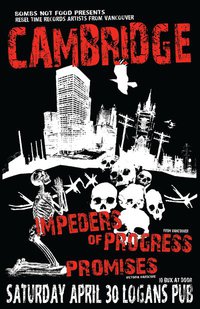 Cambridge, IMPEDERS OF PROGRESS, Promises @ Logan's Pub - Apr 30, 2011