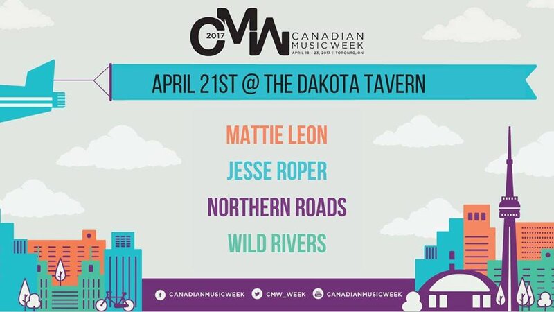 Jesse Roper, Northern Roads @ Dakota Tavern Apr 21 2017 - May 11th @ Dakota Tavern