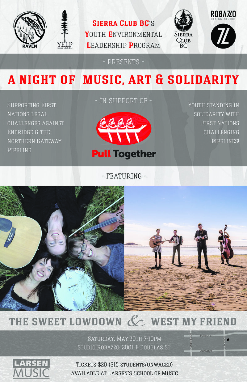 A Night of Music, Art & Solidarity: The Sweet Lowdown, West My Friend @ Studio Robazzo May 30 2015 - May 6th @ Studio Robazzo