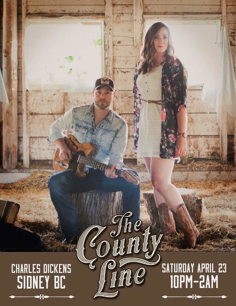 The Dickens Presents!: The County Line @ Charles Dickens Pub Mar 3 2018 - May 14th @ Charles Dickens Pub