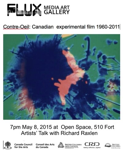 Contre-Oeil: Canadian Experimental Films 1960 -2011: Various @ Open Space May 8 2015 - Jun 19th @ Open Space