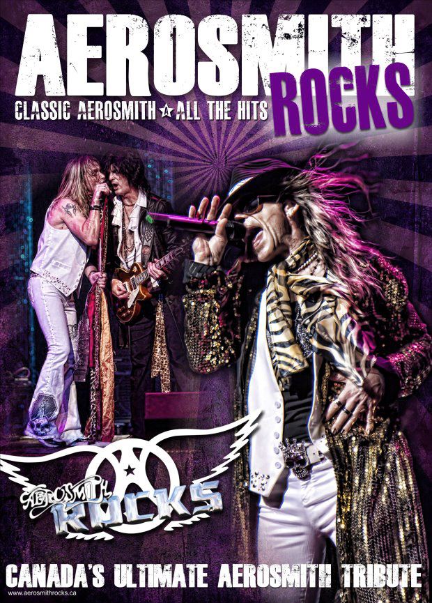 Aerosmith Rocks tribute band is proud to announce their first local Victoria, BC show in almost 2 years!: Aerosmith Rocks @ Mary Winspere Center - Nov 10, 2012