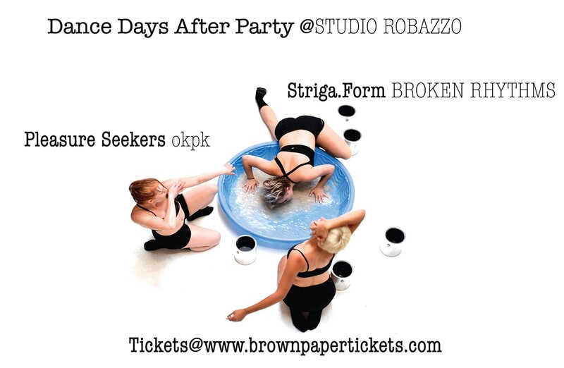 DANCE DAYS After Party: Broken Rhythms, Okpk @ Studio Robazzo - Jan 28, 2017