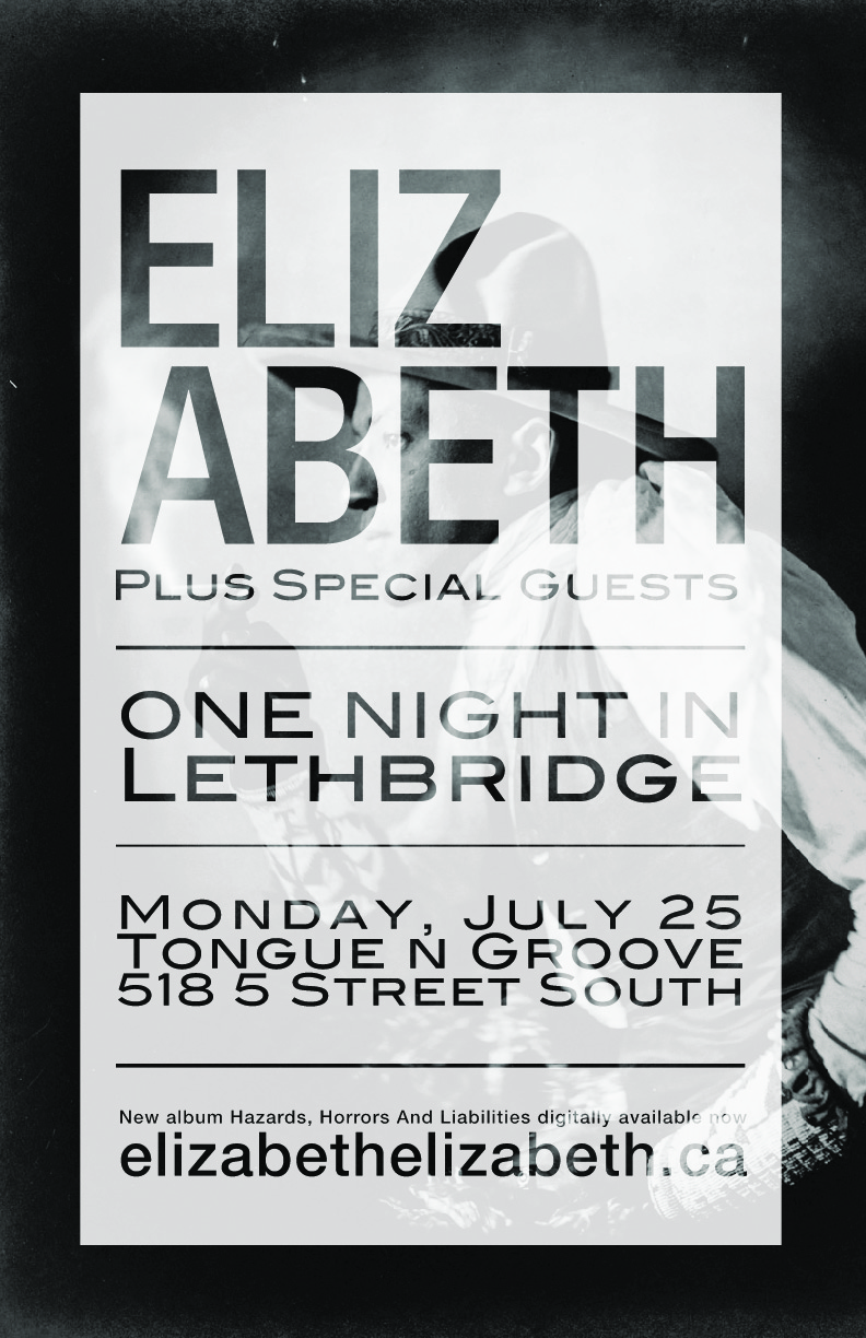ELIZABETH LIVE IN LETHBRIDGE: Elizabeth @ Tongue n Groove - Jul 26, 2011
