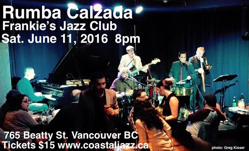 Rumba Calzada @ Frankie's Jazz Club  Jun 11 2016 - May 8th @ Frankie's Jazz Club 